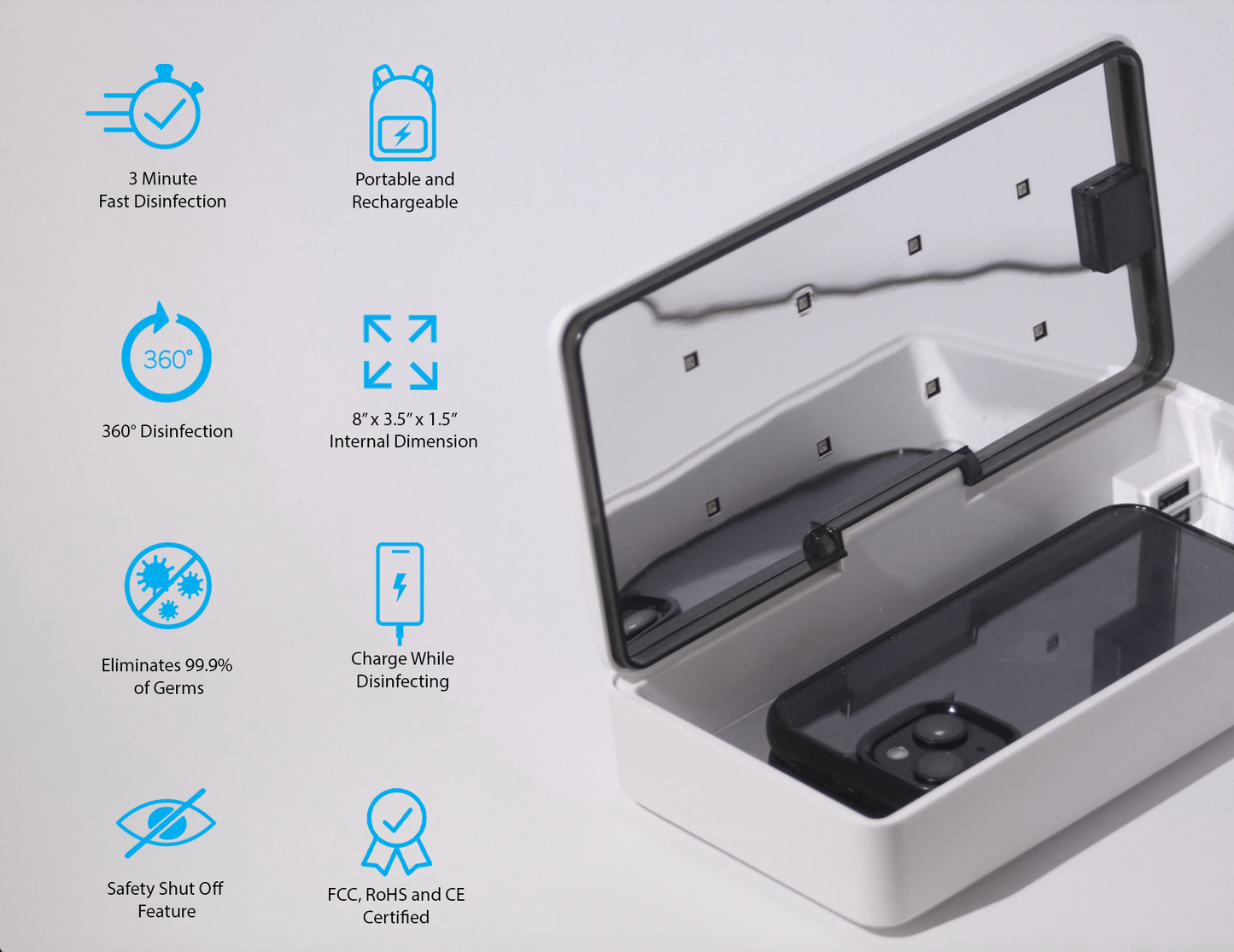 Cleanse Crate - UV Disinfection Box - Releases February 2025